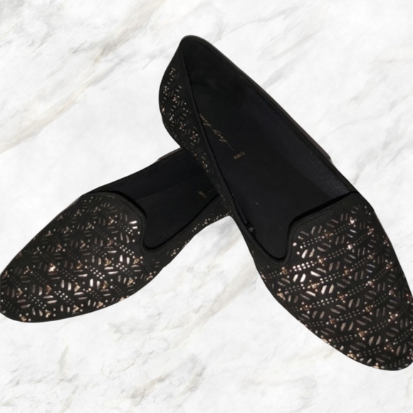 In Every Story Velvety Beaded Sandals - Picture 1 of 9